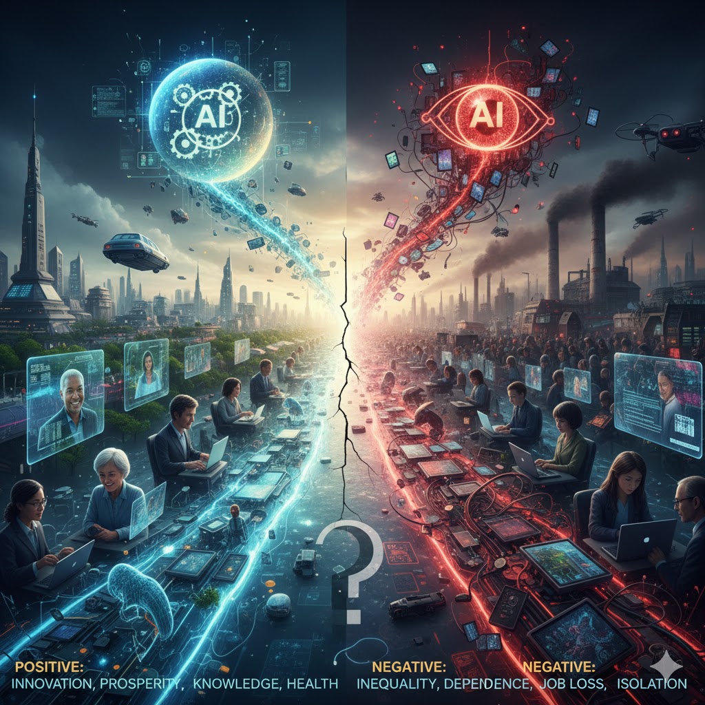 The Technological Singularity. Love and Hate